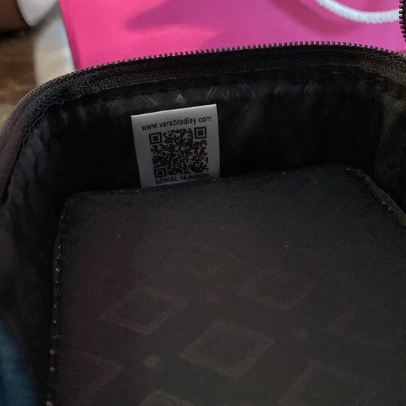 Vera Bradley (8-Days) Travel Pill Case, Solid Black, New w/ Tag attached - Picture 9 of 9